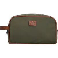 Charm London Buckingham Toiletbag olivegreen toilettas