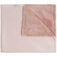 Babys Only Ledikantdeken teddy Dawn blush/ecru