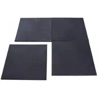 Gorilla Sports Vloer Beschermingsmatten Rubber 100 x 100 cm