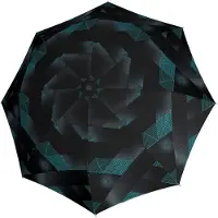 Knirps T.200 Medium Duomatic symphony black paraplu