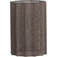 Light & Living Cilinder lampenkap disli donker Ø24cm