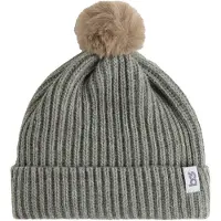 Babys Only Mutsje met pompon Cool urban green - 3-8 jaar