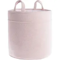 Babys Only Opbergmand Sparkle zilver-roze mêlee - Ø38 cm