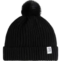 Babys Only Mutsje met pompon Cool zwart - 3-36 mnd