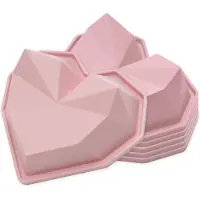 ScrapCooking Siliconen Mal Diamond Hearts