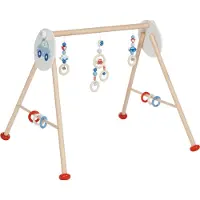 Goki Baby Gym: AUTO'S 63x55x53cm, 6 verstelbare hoogtes, hout