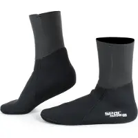 Seac Sub Anatomic 5 Mm Booties Zwart EU 43-44