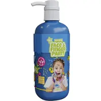 Usorteret Fles met Pompje - Blauw, 1L - schmink