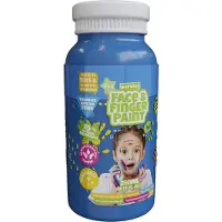 Boti Natural face & fingerpaint fles - blauw, 250ml