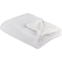 Beliani Plafond, Deken wit 150 x 200 cm BJAS (150 x 200 cm)