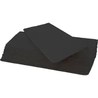 MCW Set van 15 trapmatten -G49, traptapijt trapbescherming trapmat set, 65x25cm ~ rechthoekig, zwart-antraciet