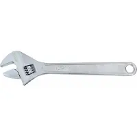 AWTOOLS - Systeem - Verstelbare Sleutel - 300mm - Gekartelde Griffen - Chroom Afwerking