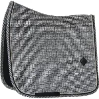 Kentucky Horsewear Horsewear - Zadeldoek - Pied de Poule Zadeldekje - Dressuur - Zwart