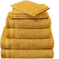 De Witte Lietaer handdoek Excellence 50x100 ochre
