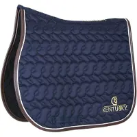 Kentucky Horsewear Horsewear - Zadeldek - Donkerblauw - Met Logo