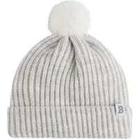 Babys Only Mutsje met pompon Cool ecru - 3-8 jaar