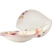 Villeroy & Boch Schalen Mariefleur Serve & Salad 36 x 26 cm Set van 6