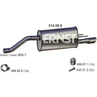 ERNST 034098 Einddemper