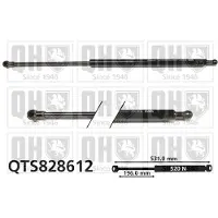 Quinton Hazell QTS828612 Gasveer achterklep