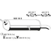 ERNST 505185 Einddemper