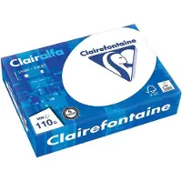 Clairefontaine Kopieerpapier Clairefontaine Clairalfa A4 110gr wit 500vel | 4 stuks
