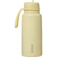 B.Box Thermos-Drinkfles en Waterfles met Fliptop 1 Liter | Drielaags Isolerend Roestvrij Staal | Houdt Drankjes tot 46 uur Koud | 1 l