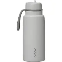 B.Box Thermos-Drinkfles en Waterfles met Fliptop 1 Liter | Drielaags Isolerend Roestvrij Staal | Houdt Drankjes tot 46 uur Koud | 1 l