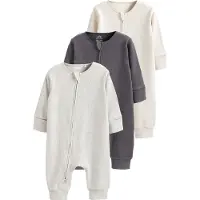 Next Nachtkledij beige / grijs / donkergrijs
