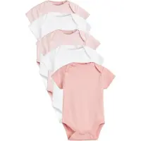 Next Rompertje/body pink / wit