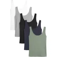 Next Top marine / grijs gemêleerd / groen / zwart / offwhite