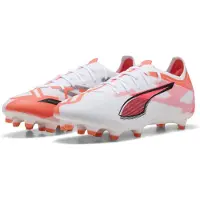 Puma Voetbalschoen 'Ultra 5 Match' zalm roze / lichtroze / zwart / wit