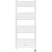Belrad Elektrische handdoekradiator - 230 V - Wit - 1200 x 500 (hoogte x breedte) - 695W