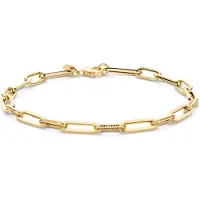 Blush armband 14 karaats geelgoud
