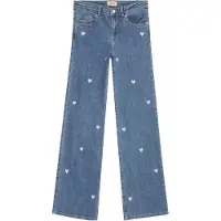 Kids Only GIRLS Jeans 'KOGJuicy' blauw denim / zilver
