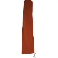 MCW Beschermhoes voor zweefparasol tot 4 m, afdekhoes met ritssluiting ~ bordeauxrood