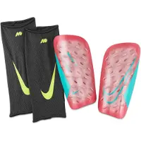 Nike Mercurial Lite Superlock Scheenbeschermers Rood Turquoise