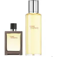Hermès Paris Hermes Terre d'Hermes 30 ml Eau de Toilette (navulbaar) en zijn Navulling van 125 ml