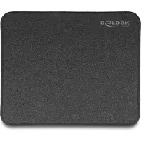 DeLOCK Mouse Pad glitter-black 300 x 245 mm