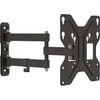 E+p Wandbevestiging (Muur, 30 kg), TV muurbeugel, Zwart