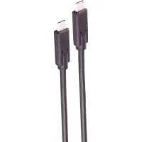 Shiverpeaks USB-C Verbindungskabel, USB Kabel Typ-C Stecker auf Typ C Stecker, 4.0 Gen 3x2, 240W, 2,0m