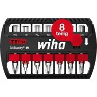 Wiha 42116 Bitset 7-delig Kruiskop Phillips, Kruiskop Pozidriv, Torx plus