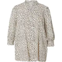ONLY Blouse 'ONLRaya' zwart / offwhite