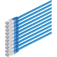 Shiverpeaks Patchkabel cat 6 S/FTP PIMF HF VE10 blau 1m