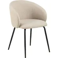 Ebuy24 basic Embrace 1 Eetkamerstoel - Beige