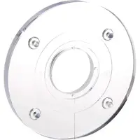 Bosch 2608000333 Grondplaat rond, accessoire voor -kantenfrees GKF 600 Professional
