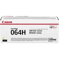 Canon 064H Y Toner Geel Hoge capaciteit