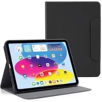 Pipetto Origami No5 Rotating Folio Case voor de Apple iPad Pro 13 (2025) M5 / (2024) M4 - Zwart