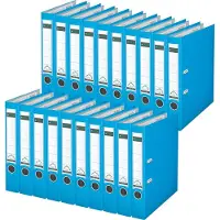 Leitz Map 1015, DIN A4, rugbreedte 52 mm, 20 stuks, lichtblauw