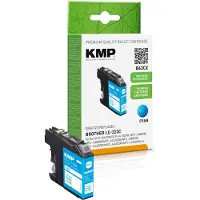 KMP LC-223C Compatibel Brother Inktcartridge Cyan