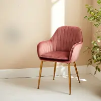 Sweeek Fauteuil, L57 x B59 x H84,5 Oudroze